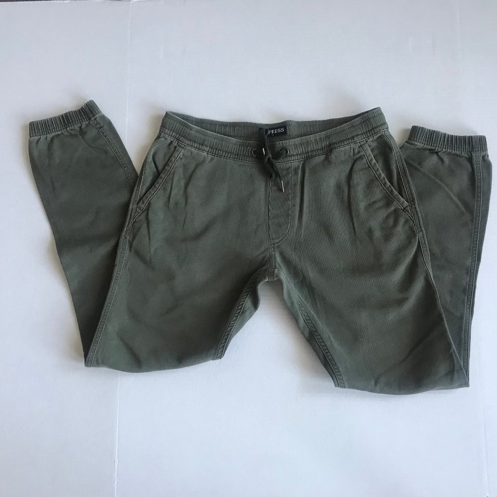 Express Drawstring Jogger Pant | XS | Olive Green
